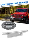 Universal Car Licence Plate Holder SUV Fog Lamp Mounting Frame Bracket