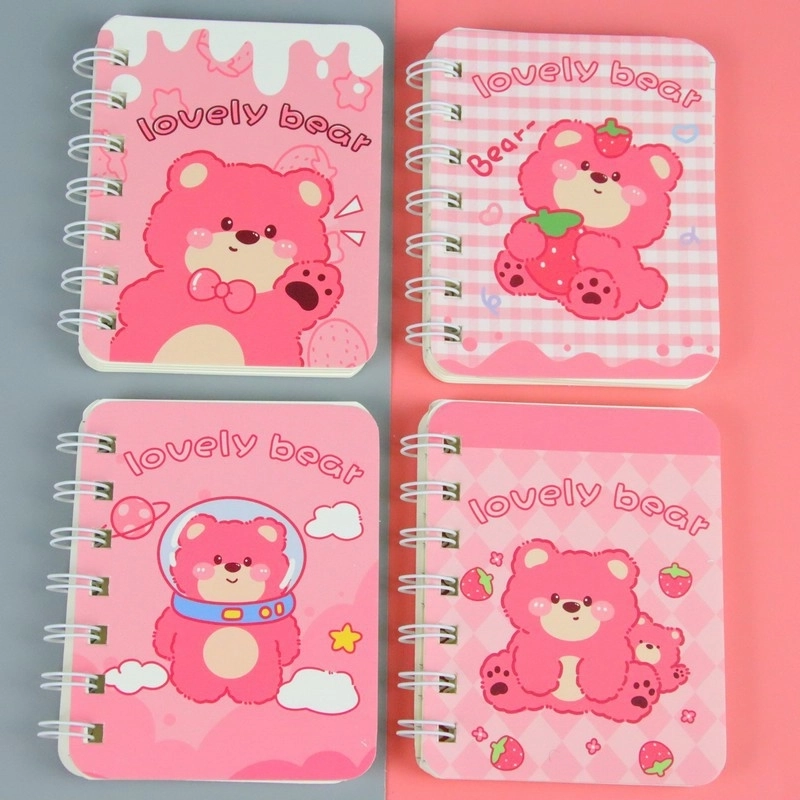 A7 Flip Coil Notebook Student Small Pocket Mini Portable Office Notepad Random 1 Piece