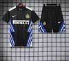 2025/2026 Inter Milan Pre-Match Training Black Shirt+Shorts 1:1 Thai Quality