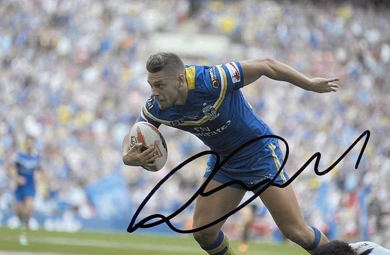 Matty Russell Genuine Hand Signed 6X4 Photo Poster painting - Warrington Wolves 3