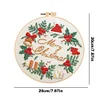 Christmas Wreath-Embroidery Kit