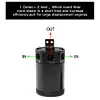 Universal Car Baffled Collection Tank 2/3 Port Breather Separator Tank Fuel Tack
