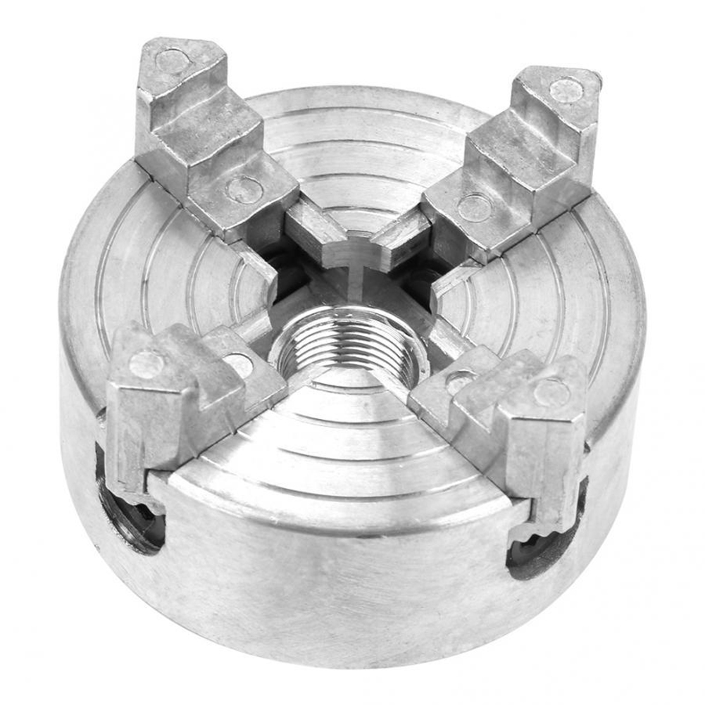 

Z011A Four Jaw Chuck for Metal Mini Lathe M12x1mm Threaded w/Connecting Rod, 501 Original