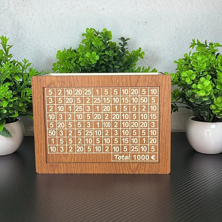 Crafts Sparschwein aus Holz, modifizierte Spardose