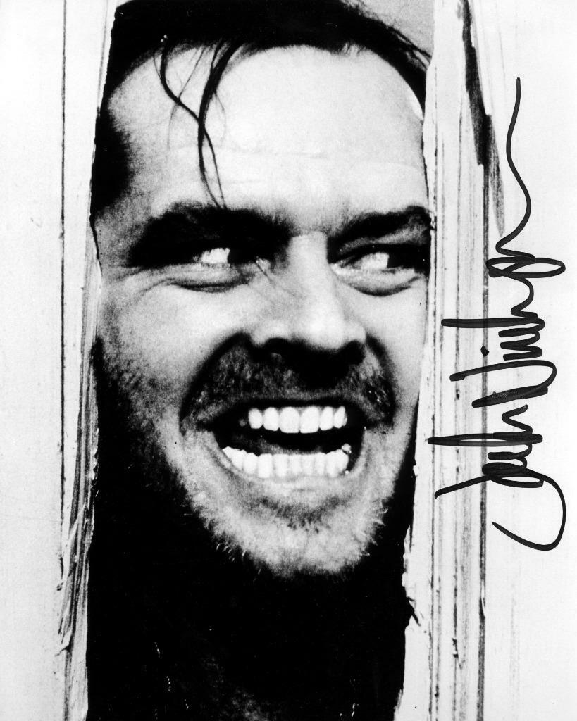 Jack Nicholson The Shining SIGNED AUTOGRAPHED 10 X 8