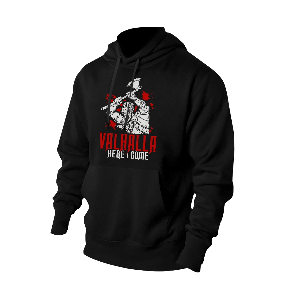 Valhalla's Call: The Viking's Battle Cry hoodies