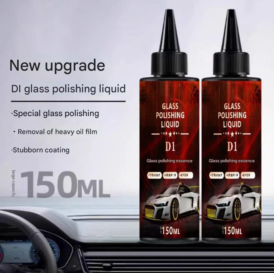 Car glass polishing liquid--upgraded cerium oxide to remove oil film, water stains, and minor scratches without traces