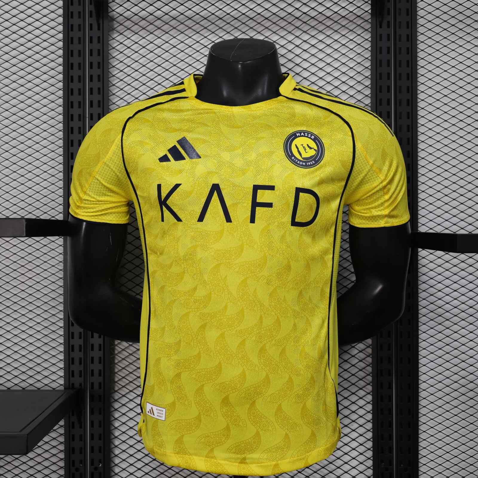 2025/2026 Player Version Al-Nassr Home Football Shirt（The player version jersey is a bit tight, please pay attention to the size selection）
