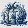 (Multi-Style) Stitching Pumpkin-14CT Counted Cross Stitch 40*40cm/15.75*15.75in
