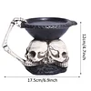 Skull Candlestick Skull Candlestick Gothic Decorative Resin Candlestick Crafts