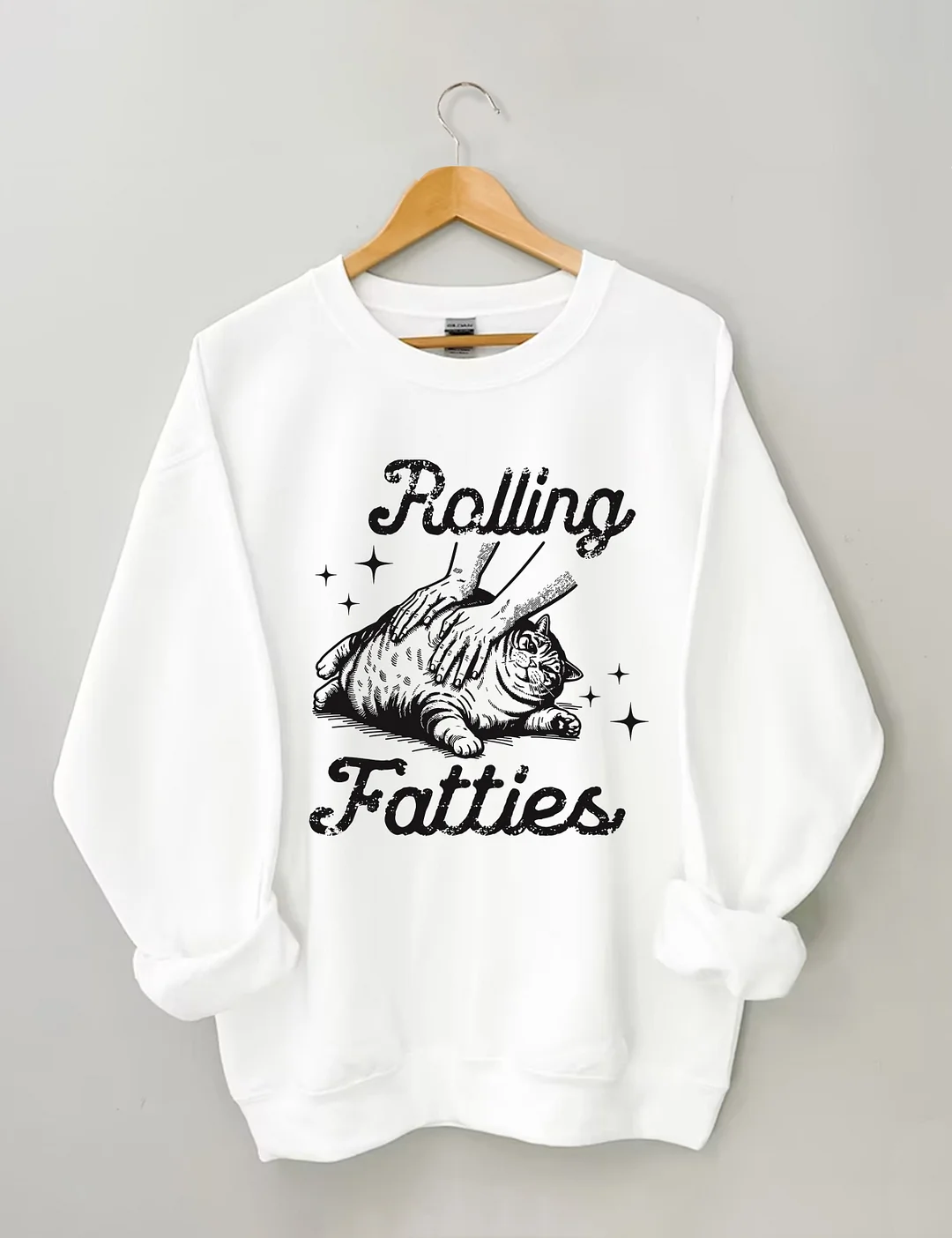 Rolling Fatties Cat Sweatshirt