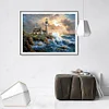 Diamond Painting-5D Full Round Drill Lighthouse
