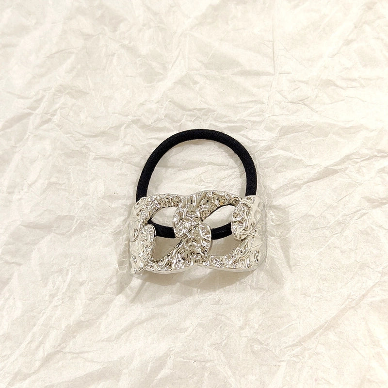 Streetwear Women’s Geometric Alloy Plating Hair Tie