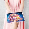 6Pcs Diamond Painting Greeting Card Gnome Diamond Handmade Card for Friends
