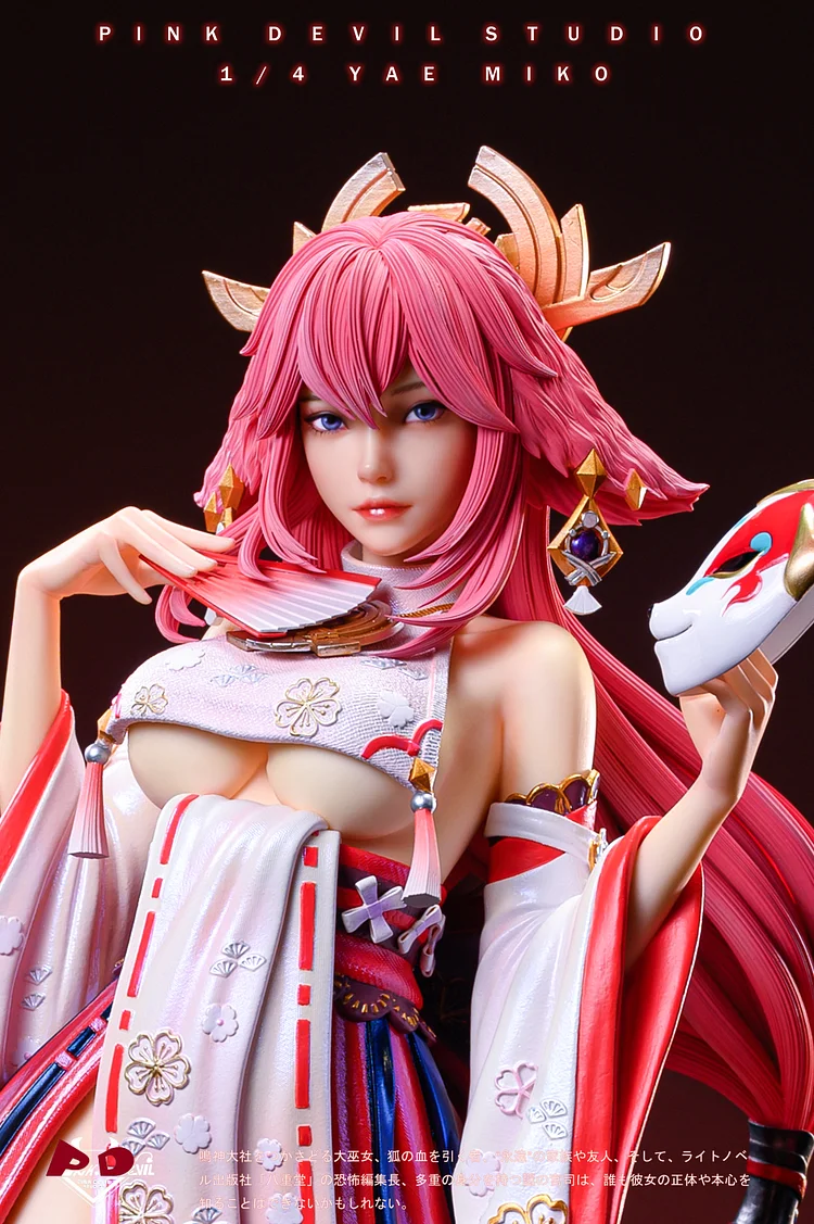 PRE-ORDER PD STUDIO Genshin Impact YAE MIKO 1/4 Statue(GK) (Adult 18+)