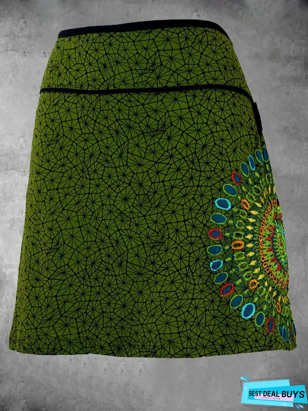 Printed Casual Skirt