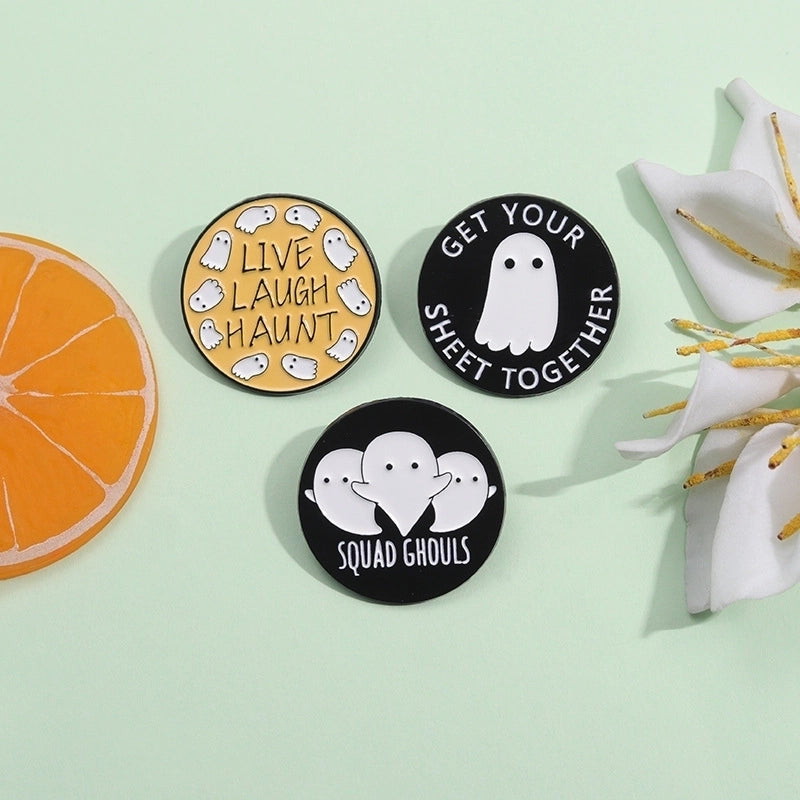 Cartoon Style Punk Cowboy Style Letter Alloy Stamping Stoving Varnish Plating Unisex Brooches