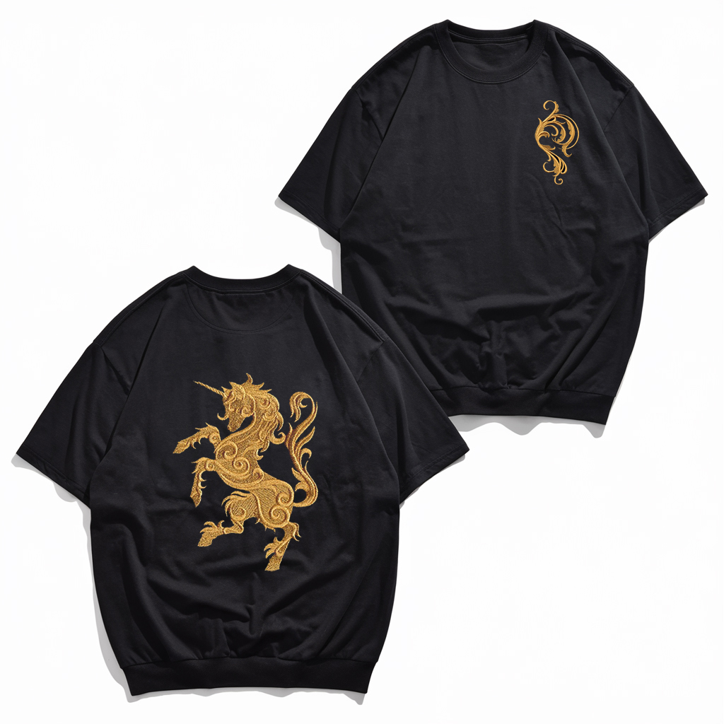 Baroque Embroidery T-Shirt