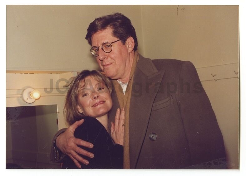 Jane Curtin & Edward Herrmann - Vintage Candid Photo Poster paintinggraph by Peter Warrack