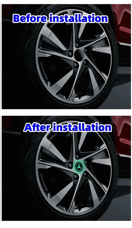 Car night light car stickers