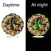(US Local)Acrylic Special Shape Black Goldfish Diamond Painting Art Clock Ornaments Kit