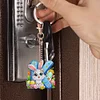 (US Only)PET Double Sided Special Shaped Easter Alphabet DIY Diamond Painting Keychain