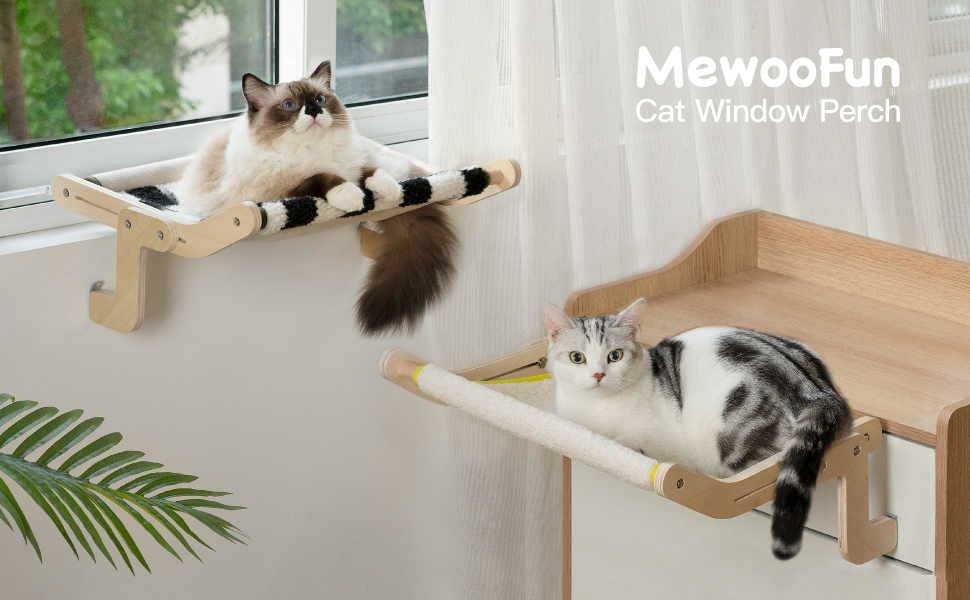 Large Cat Window Perch, cat window seat bed