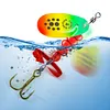 5pcs Metal Spoon Spinner Fishing Lure with Tackle Box Fishing Wobblers Hard Bait