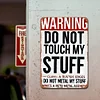 Warning - Vintage Metal Signs(12*16Inch) - Warning