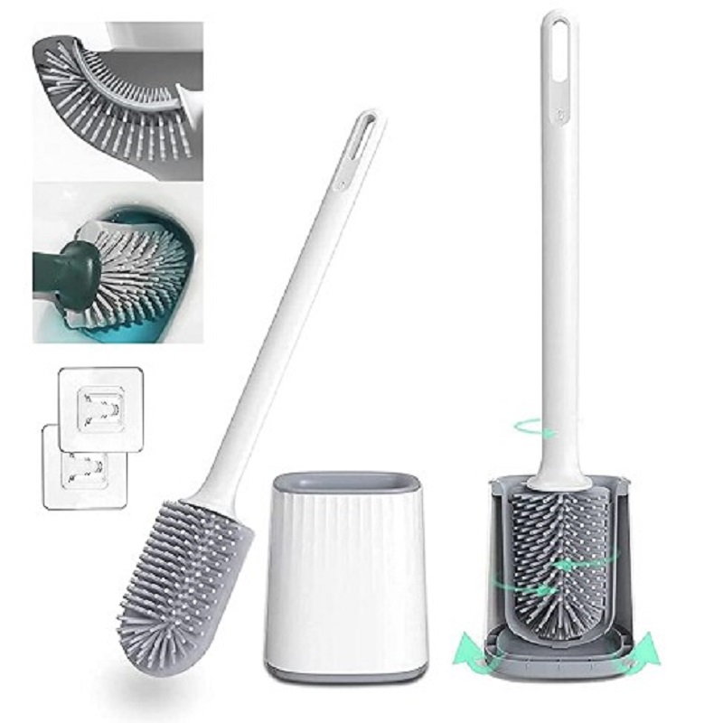 

Imitation silicone seamless multifunctional toilet brush set (Moonlight awn, 501 Original