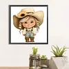 Diamond Painting -DIY Round Drill Farm Cowboy Kids