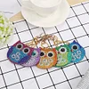 DIY Diamond Painting Keychain-5pcs/set Full Drill Rhinestones Colorful owl