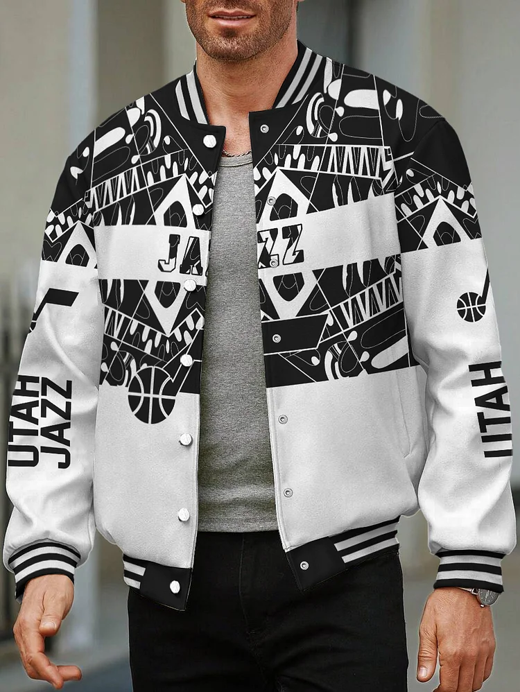 Utah Jazz Limited Edition Full-Snap Casual Jacket