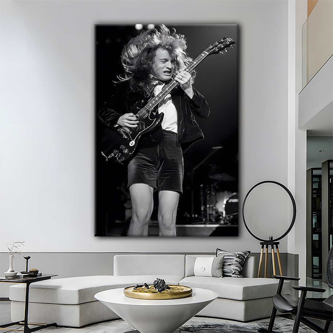AC/DC '85 Canvas Wall Art
