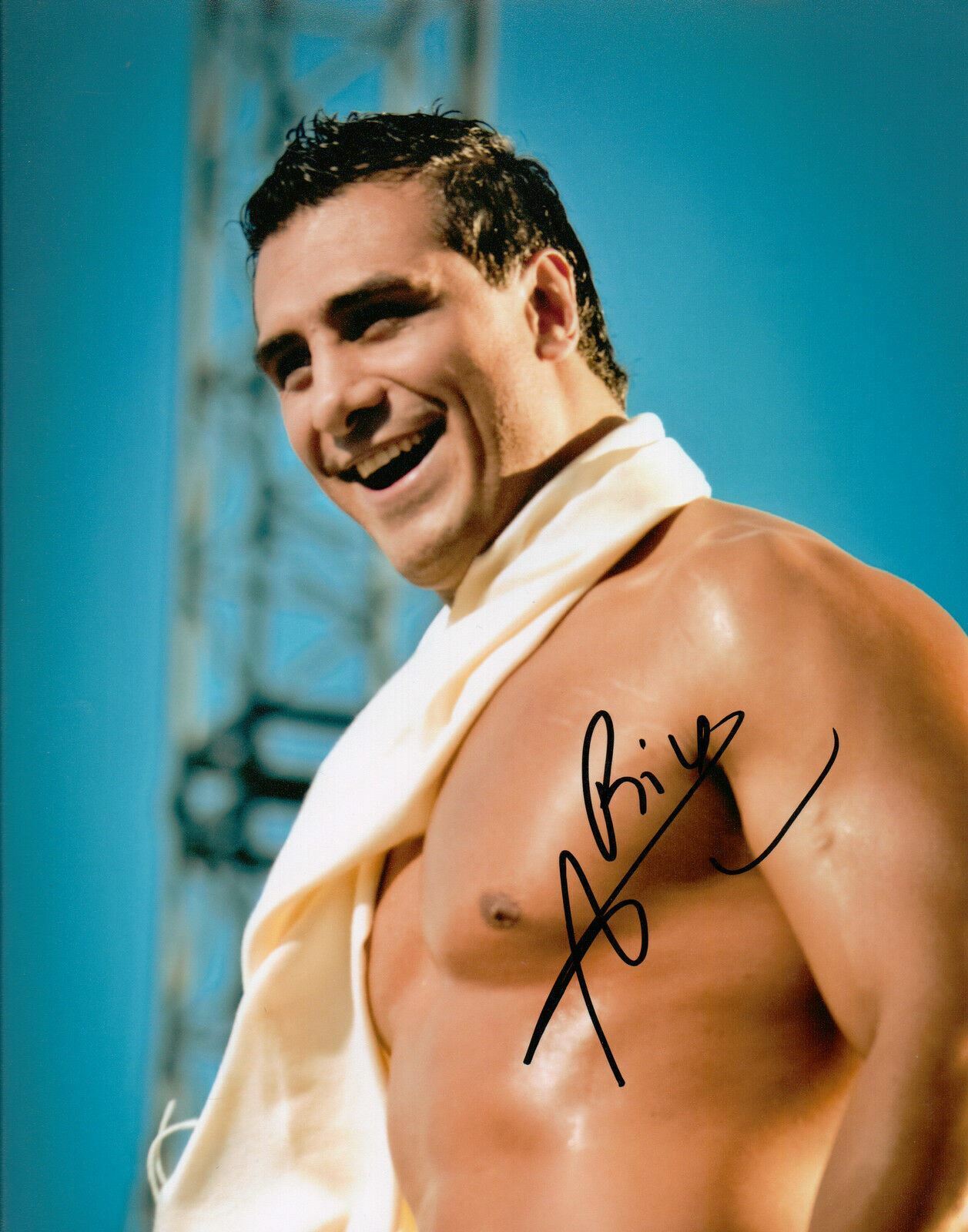 ALBERTO DEL RIO - SIGNED 10X8 Photo Poster painting (WWE) AUTOGRAPH AFTAL COA (7066)