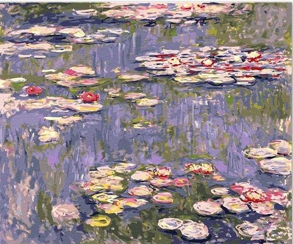 

Water Lilies Pond Claude Monet – Paint By Numbers - 40*50CM, 501 Original