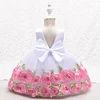 Baby Girl Flower Baptism Newborn Wedding Infant Party Dresses