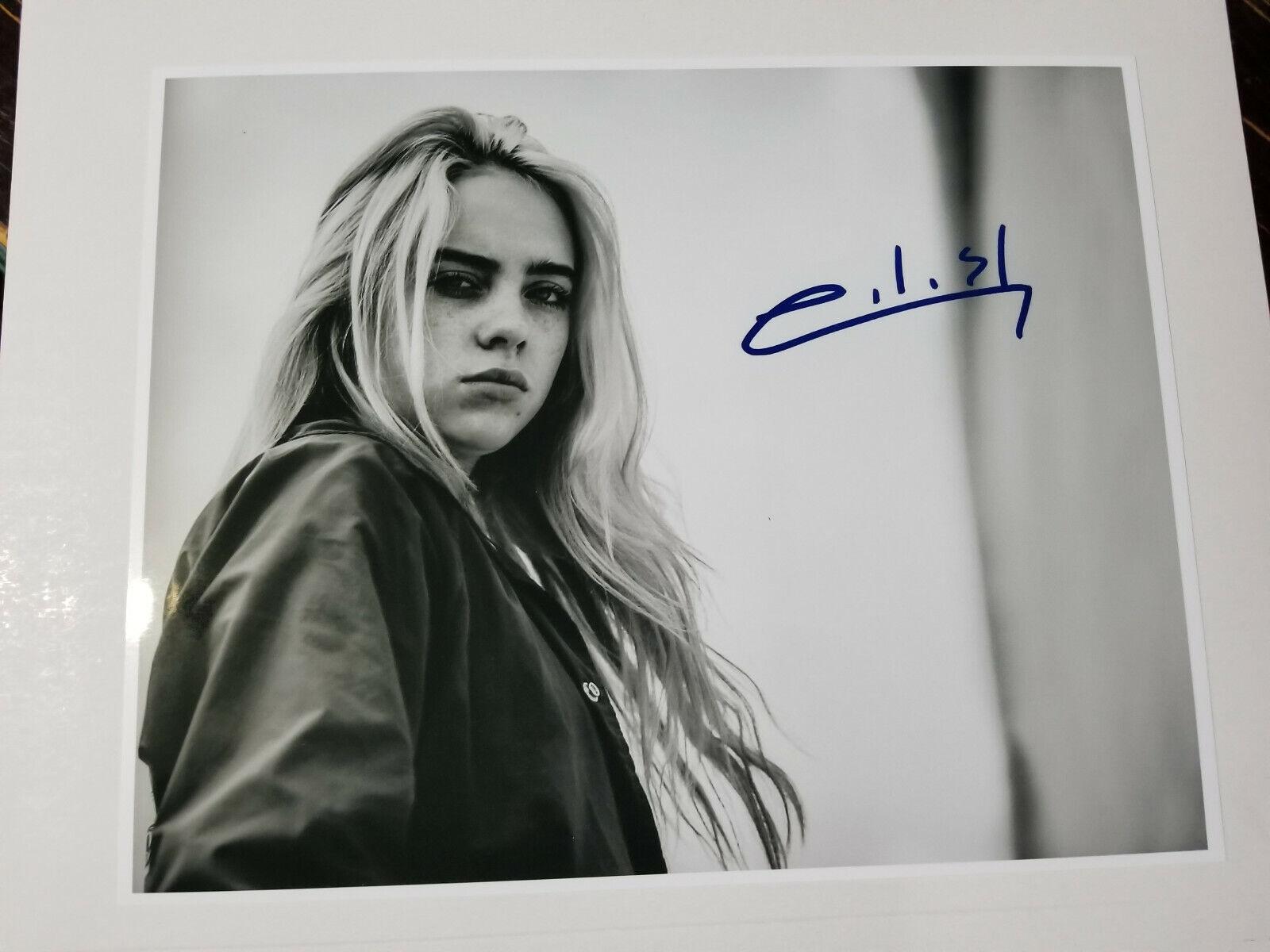 Billie Eilsh Signed 8x10 Photo Poster painting RP -  ShipN!!