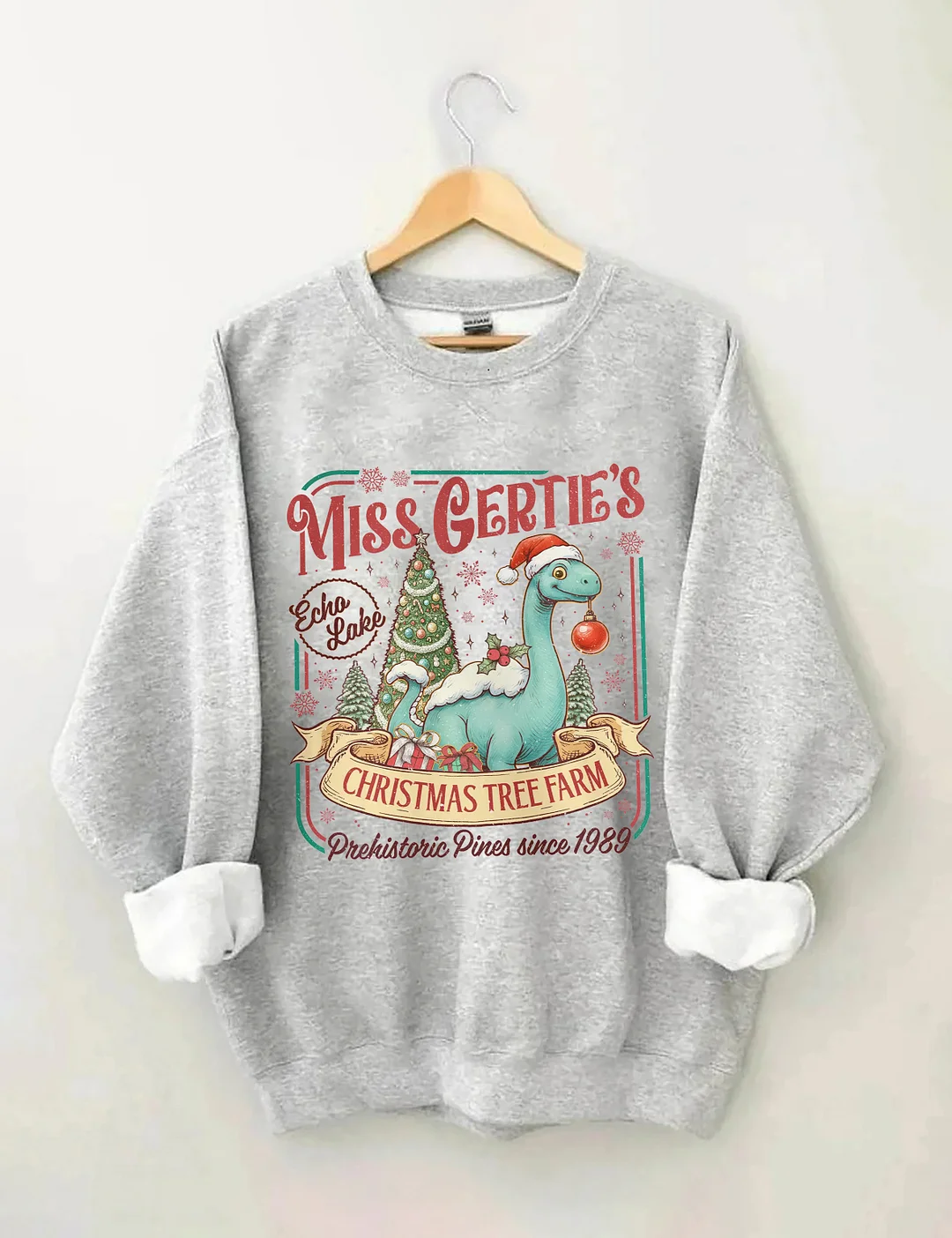 Miss Gertie&rsquo;s Christmas Holiday Vacation Sweatshirt