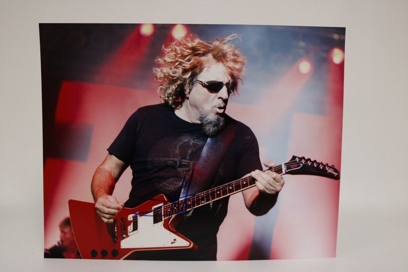 Sammy Hagar Signed Autographed Glossy 11x14 Photo Poster painting - COA Matching Holograms