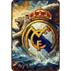 Real Madrid - Vintage Metal Signs(12*16Inch)