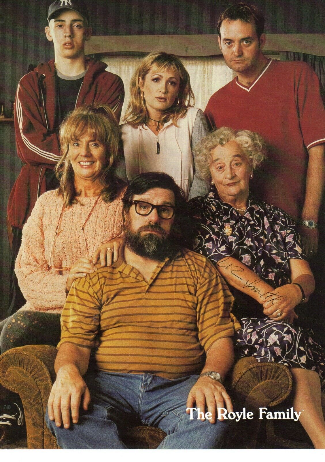 LIZ SMITH AUTOGRAPHED Photo Poster painting ROYLE FAMILY