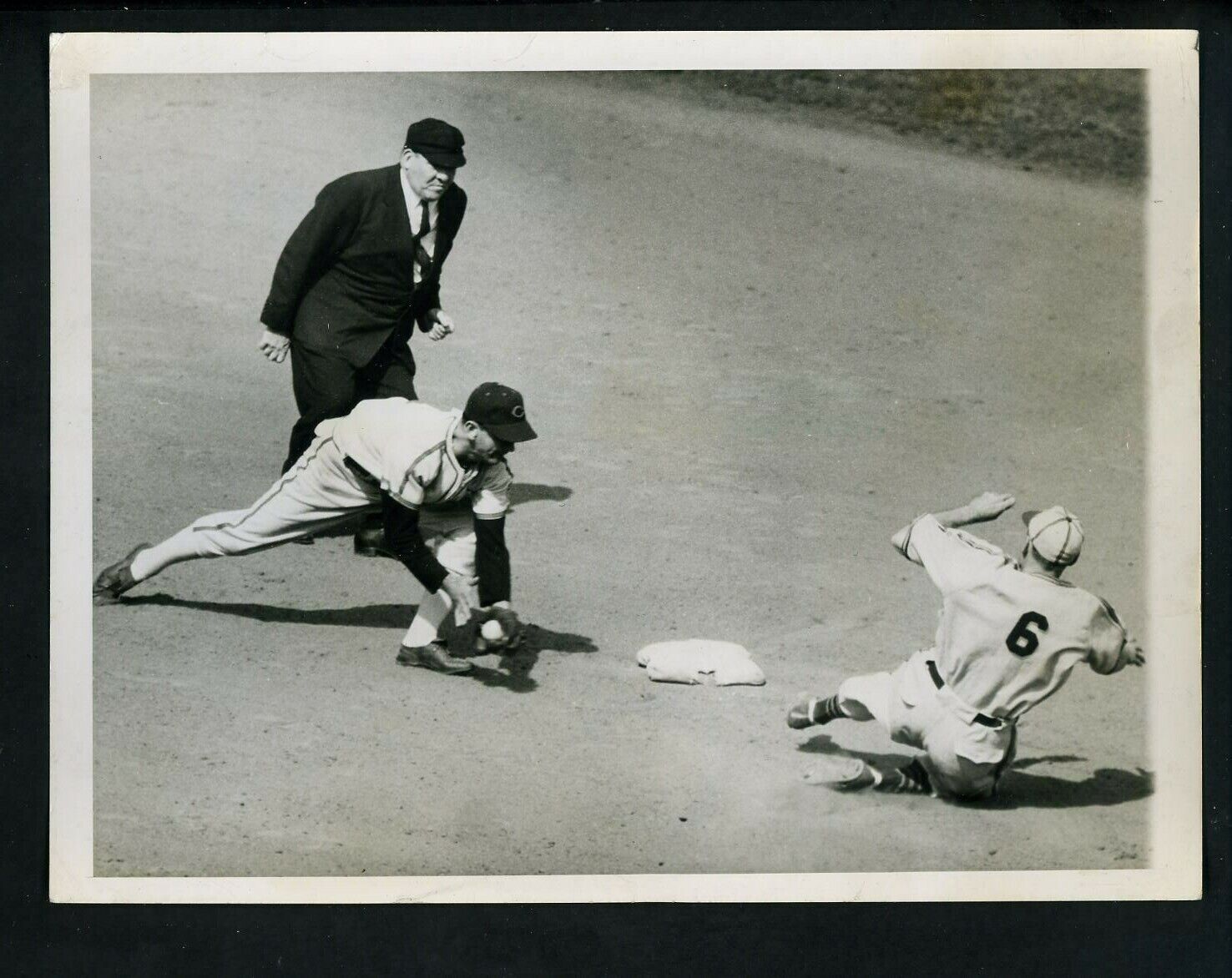 Luke Appling Mark Christman 1943 Press Photo Poster painting St. Louis Browns Chicago White Sox