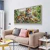 >SALE<Tiger Full Round Drill Diamond Painting DIY Embroidery Wall Art Home Decor