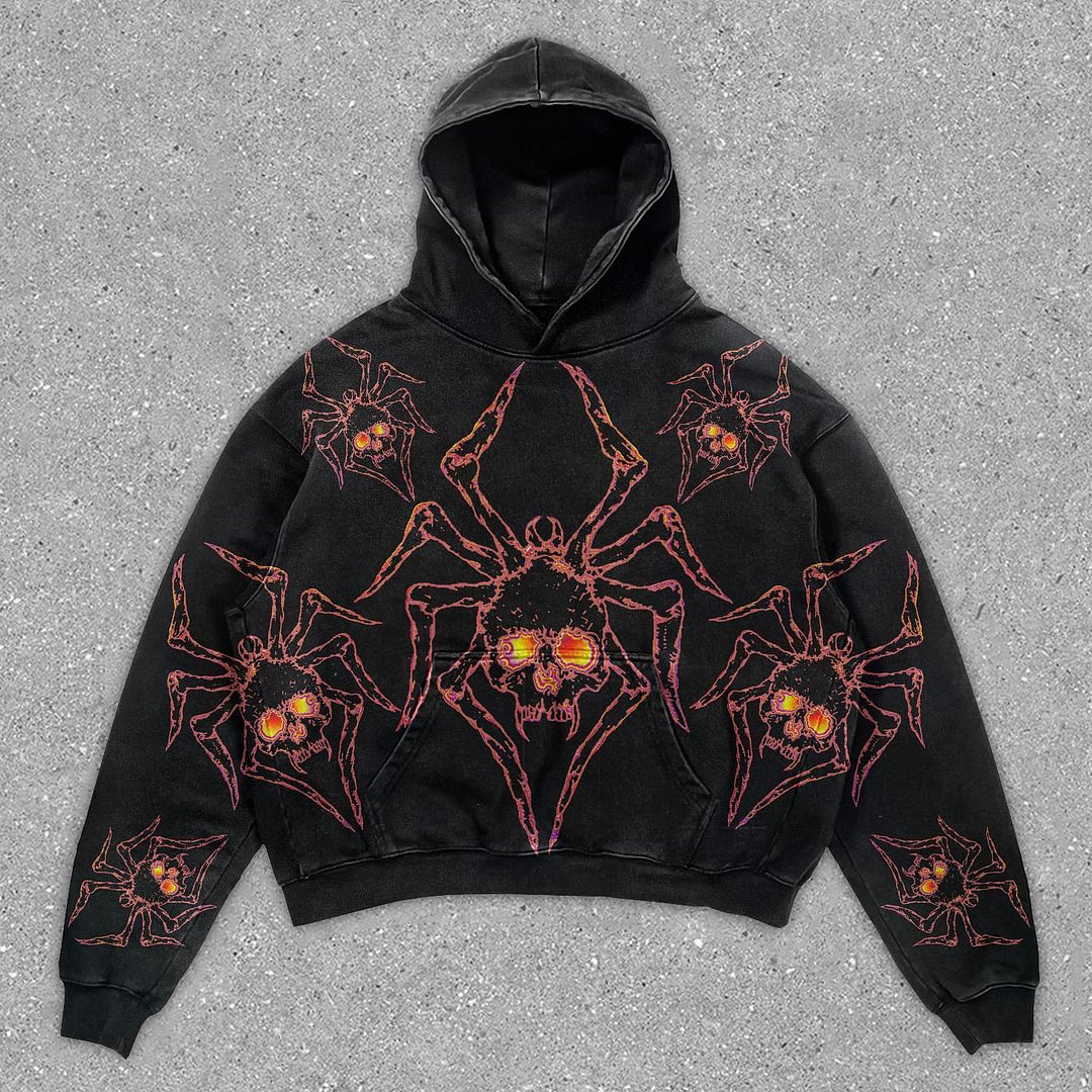 Fashion Casual Personality Letter Pattern Long Sleeve Hoodie