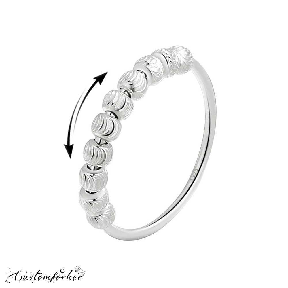 Transferring Rings Removable Transfer Bead Sterling Silver Ring