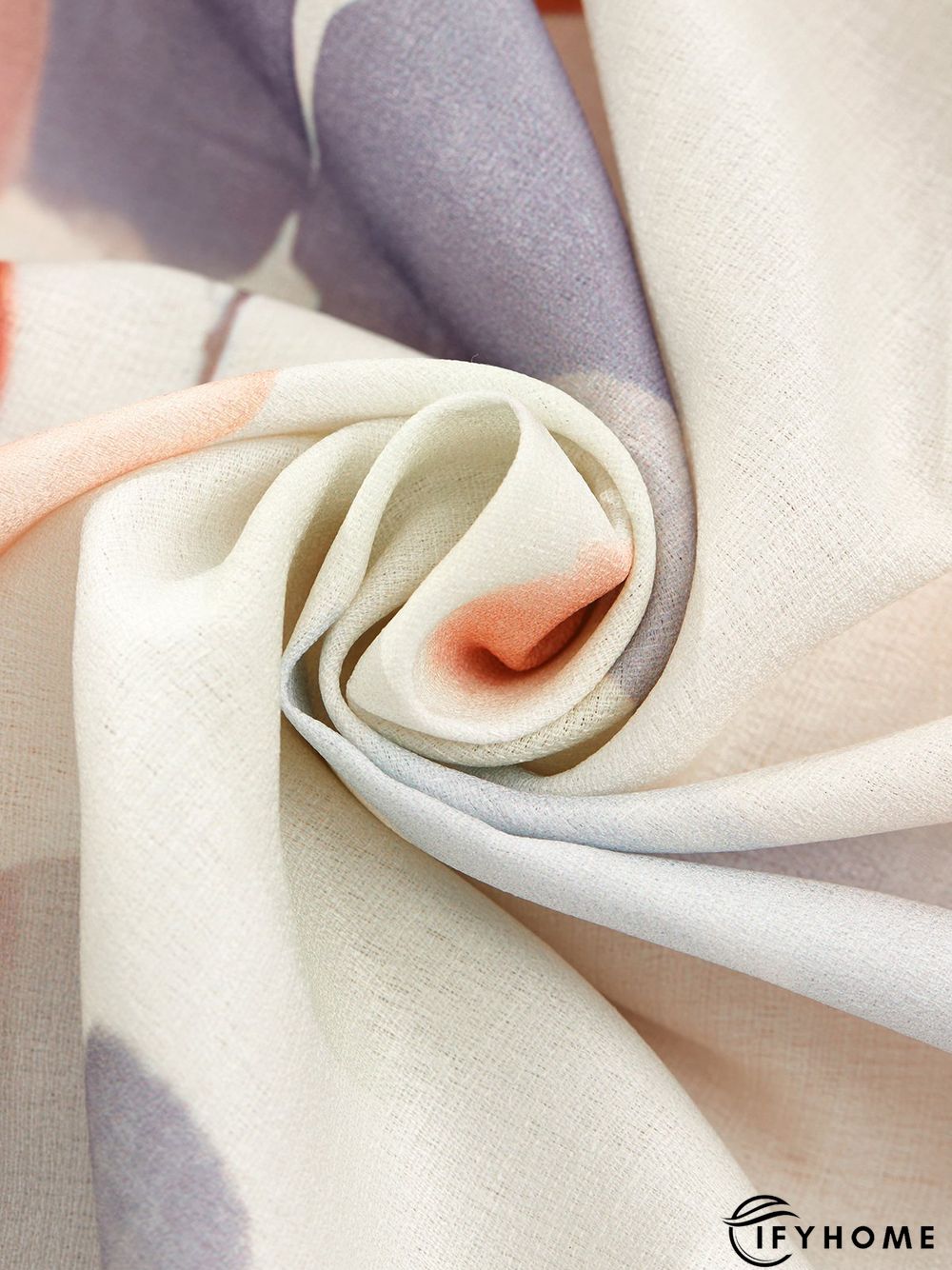 Casual V neck Floral Three Quarter Woven Tunic Dress | IFYHOME