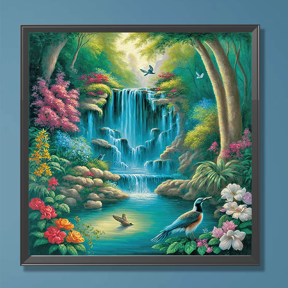 Forest(40*40CM)Painting By Numbers