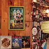 Qui boit de la bi&egrave;re soutient l&rsquo;agriculture - Panneaux en &eacute;tain m&eacute;tallique(20*30cm/30*40cm) - Bi&egrave;re