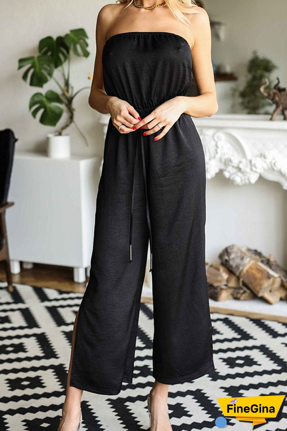 Dare To Dream Strapless One Piece Jumpsuits